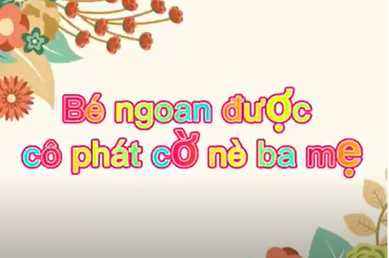 Hoạt động nêu gương cuối ngày của các bé lớp Lá 3✨️✨️