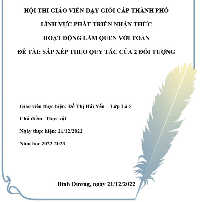 SẮP XẾP THEO QUY TẮC CỦA 2 ĐỐI TƯỢNG