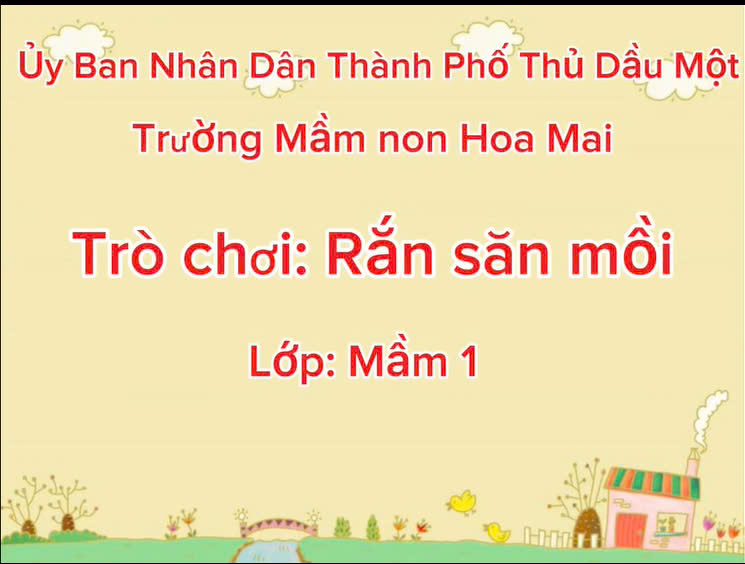 Trò chơi "Rắn săn mồi"